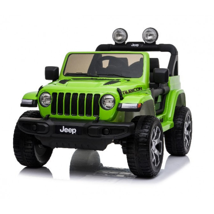 Elektrické autíčko Jeep Wrangler Rubicon 4x45W - zelené